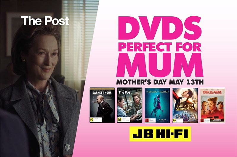 JB Hi-Fi Mothers Day 2018 TV spot