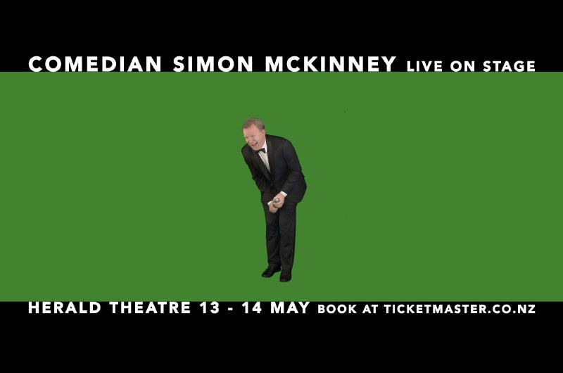 Comedian Simon McKinney: Special Live on stage Facebook Spot.
